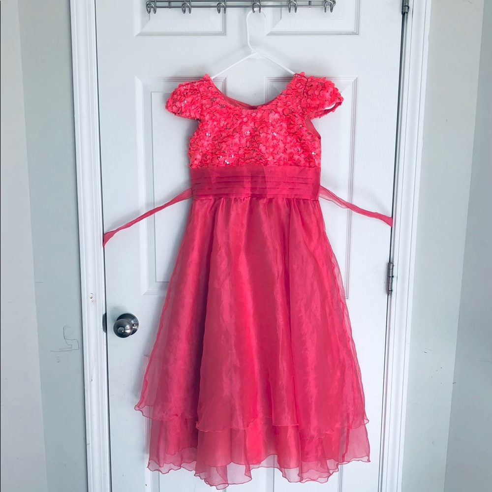 Princess Hot pink dress
